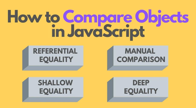 روش مقایسه اشیاء در جاوا اسکریپت javascript