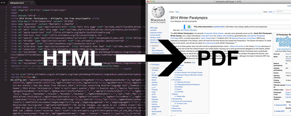 استفاده از wkhtmltopdf برای تبدیل html به pdf