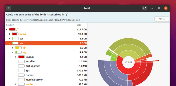 آزاد سازی فضای دیسک - پاک کردن لاگ های systemd journal در ubuntu 20.04