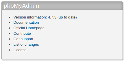 آموزش/روش بروزرسانی phpmyadmin در لینوکس